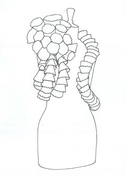 Martin Margiela's take on a badminton outfit. Martin Margiela's take on a badminton outfit.